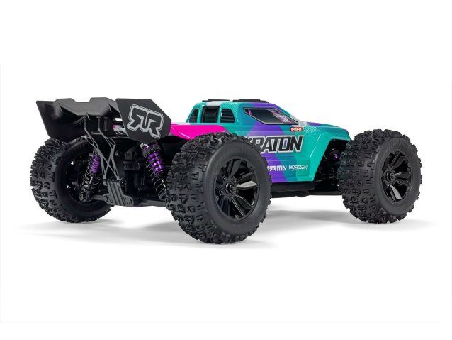 TEAL AND PINK 1/16 MINI KRATON 3S DSC 4X4 RTR WITH BATTERY AND CHARGER - Cars - view 2