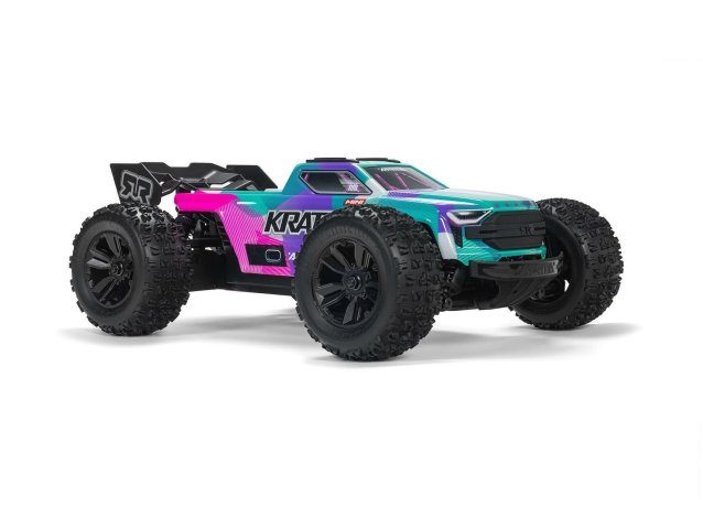 TEAL AND PINK 1/16 MINI KRATON 3S DSC 4X4 RTR WITH BATTERY AND CHARGER - Cars - view 3