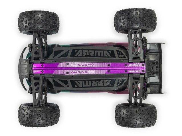 TEAL AND PINK 1/16 MINI KRATON 3S DSC 4X4 RTR WITH BATTERY AND CHARGER - Cars - view 8