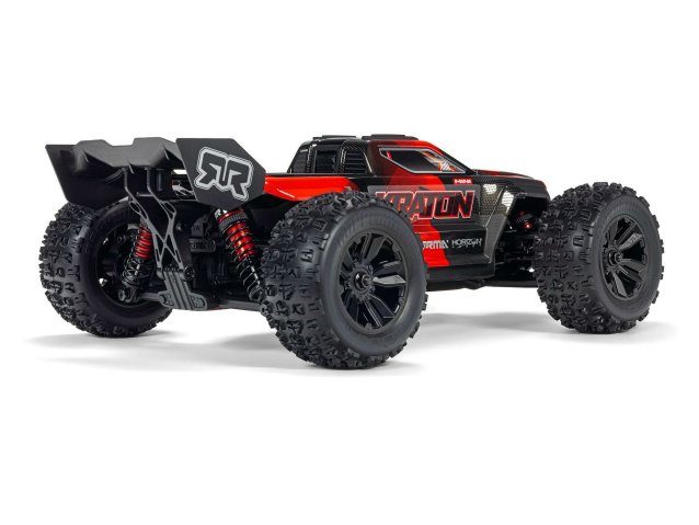 BLACK AND RED 1/16 MINI KRATON 3S DSC 4X4 RTR Speed Truck - Cars - view 2