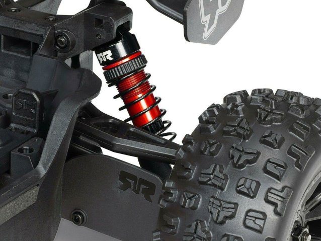BLACK AND RED 1/16 MINI KRATON 3S DSC 4X4 RTR Speed Truck - Cars - view 16