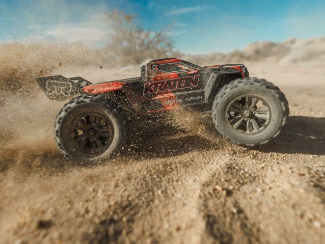 BLACK AND RED 1/16 MINI KRATON 3S DSC 4X4 RTR Speed Truck - Cars - view 18