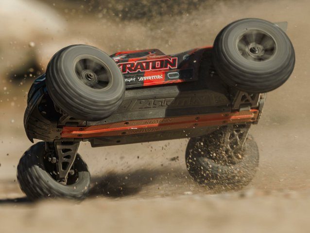 BLACK AND RED 1/16 MINI KRATON 3S DSC 4X4 RTR Speed Truck - Cars - view 22