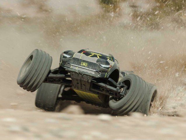 yellow 1/10 VORTEKS 223S DSC 2WD RTR Brushless Stadium Truck - Cars - view 22