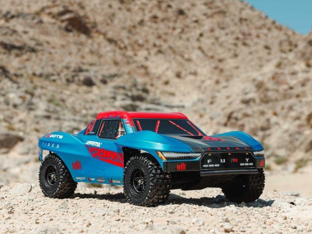 BLACK 1/10 FURY 223S BLX 4X2 SCT RTR with DSC - Cars - view 14