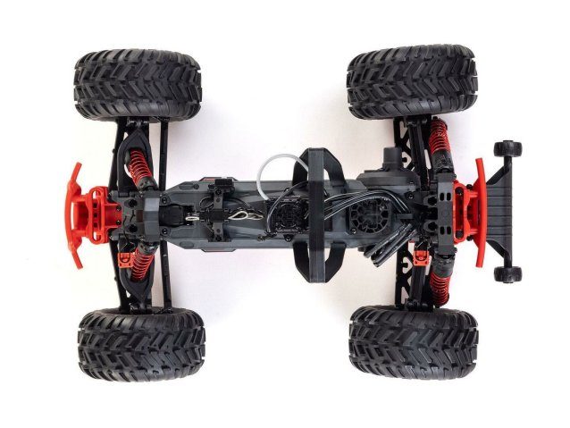 red 1/10 QUAKE 223S DSC 2WD RTR Brushless Monster Truck - Cars - view 7