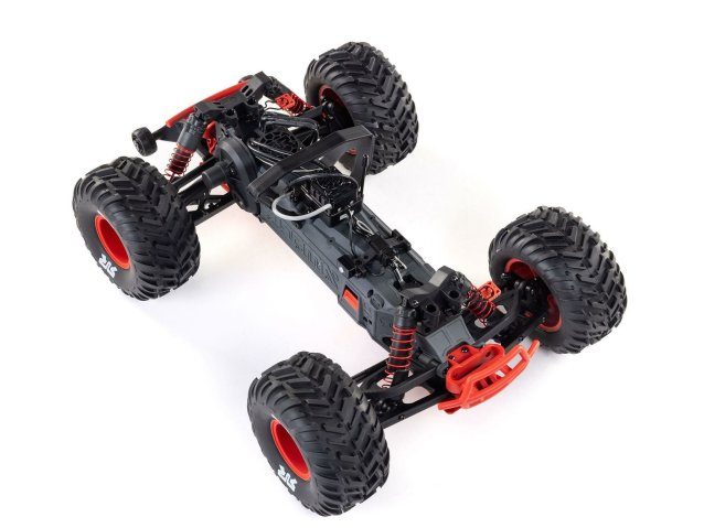 red 1/10 QUAKE 223S DSC 2WD RTR Brushless Monster Truck - Cars - view 9