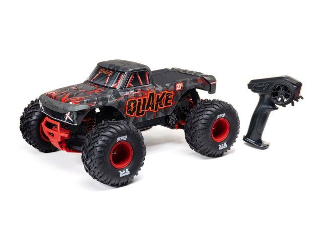 red 1/10 QUAKE 223S DSC 2WD RTR Brushless Monster Truck - Cars - view 11