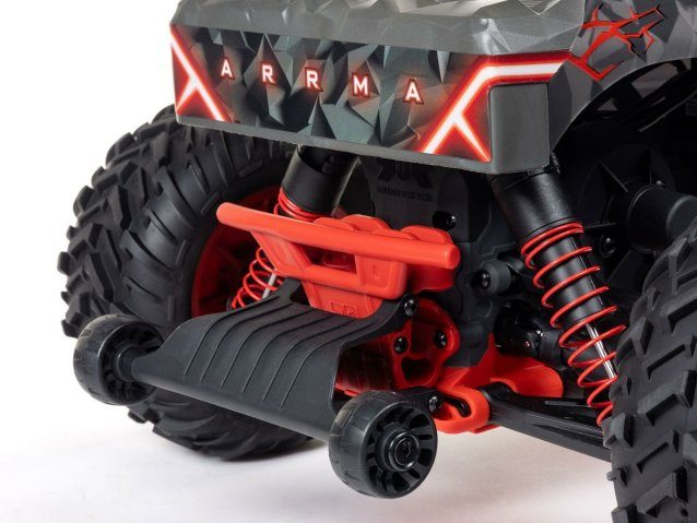red 1/10 QUAKE 223S DSC 2WD RTR Brushless Monster Truck - Cars - view 10