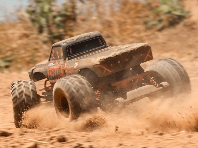 red 1/10 QUAKE 223S DSC 2WD RTR Brushless Monster Truck - Cars - view 18