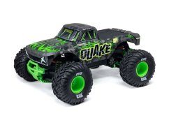 black and green 1/10 QUAKE 223S DSC 2WD RTR Brushless Monster Truck