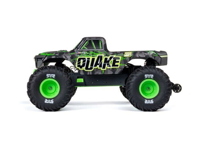 black and green 1/10 QUAKE 223S DSC 2WD RTR Brushless Monster Truck - Cars - view 4