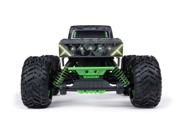 black and green 1/10 QUAKE 223S DSC 2WD RTR Brushless Monster Truck - Cars - view 5