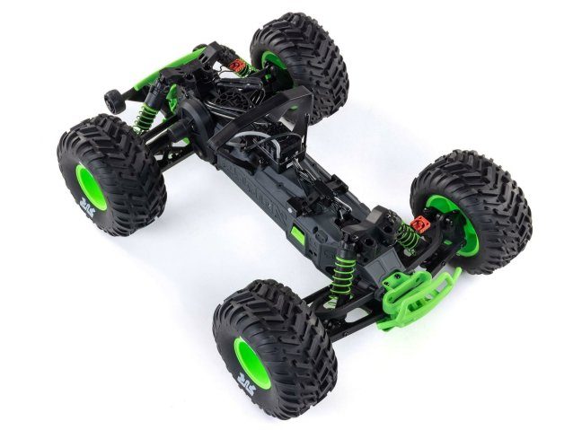 black and green 1/10 QUAKE 223S DSC 2WD RTR Brushless Monster Truck - Cars - view 9