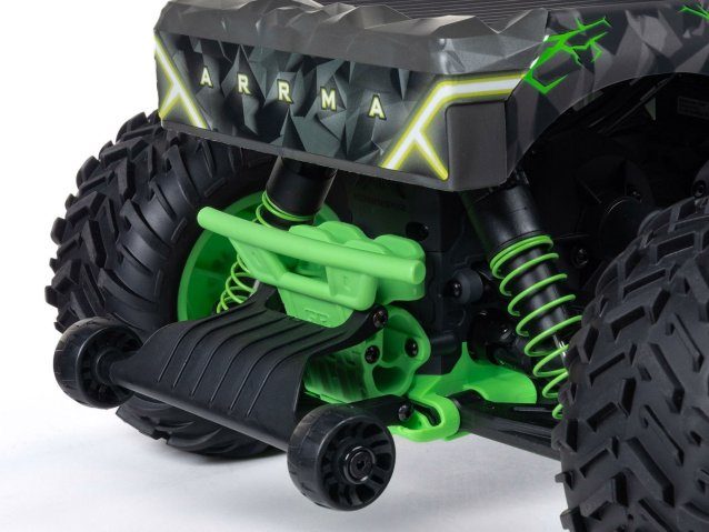 black and green 1/10 QUAKE 223S DSC 2WD RTR Brushless Monster Truck - Cars - view 13
