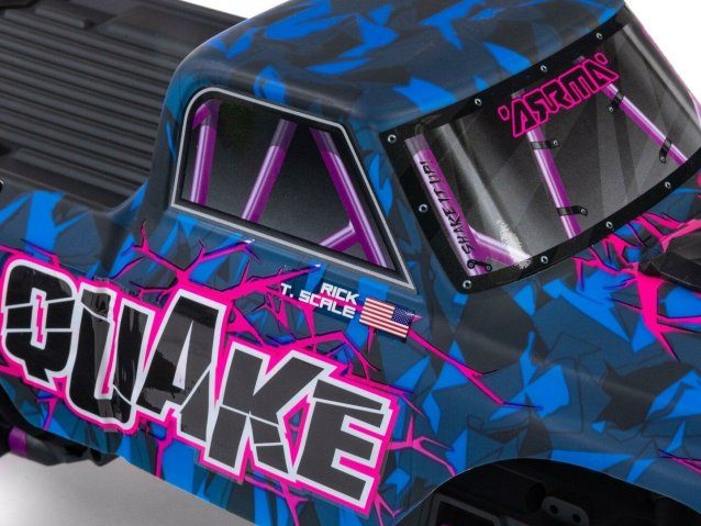 purple 1/10 QUAKE 223S DSC 2WD RTR Brushless Monster Truck - Cars - view 11