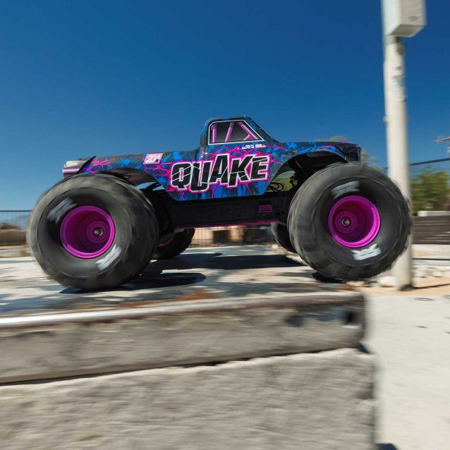 purple 1/10 QUAKE 223S DSC 2WD RTR Brushless Monster Truck - Cars - view 15