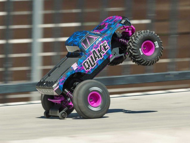 purple 1/10 QUAKE 223S DSC 2WD RTR Brushless Monster Truck - Cars - view 16