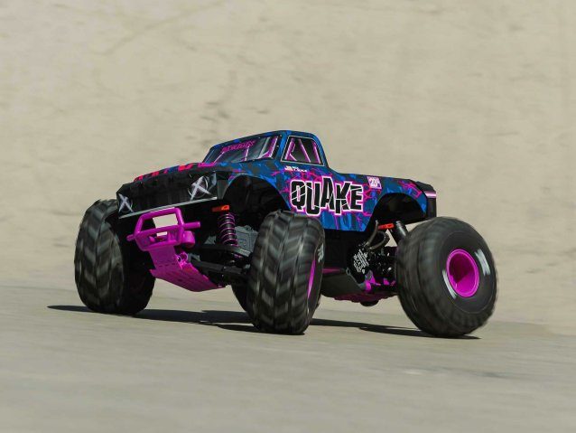 purple 1/10 QUAKE 223S DSC 2WD RTR Brushless Monster Truck - Cars - view 17