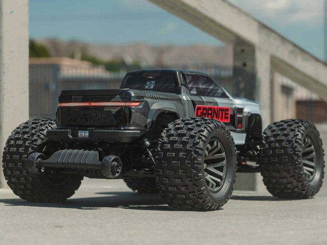 gun metal 1/10 GRANITE 223S DSC 4X4 RTR Monster Truck - Cars - view 18