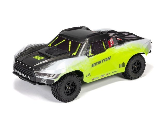 gunmetal and yellow 1/10 SENTON 223S BLX 4X4 SCT RTR with DSC - Cars - view 3