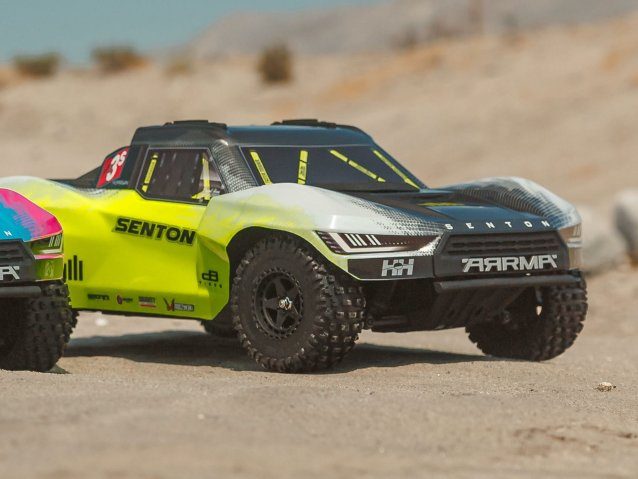 gunmetal and yellow 1/10 SENTON 223S BLX 4X4 SCT RTR with DSC - Cars - view 19