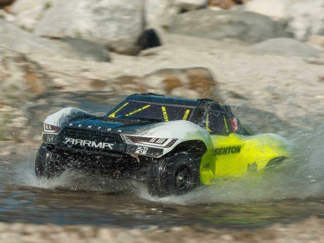 gunmetal and yellow 1/10 SENTON 223S BLX 4X4 SCT RTR with DSC - Cars - view 25