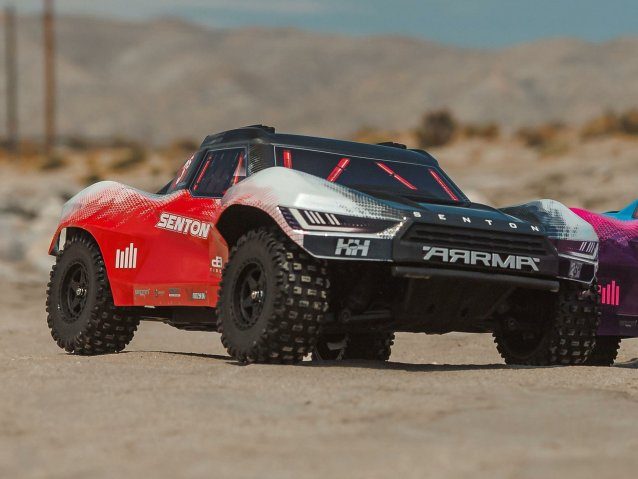 gunmetal and red 1/10 SENTON 223S BLX 4X4 SCT RTR with DSC - Cars - view 19