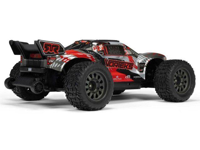 red 1/10 VORTEKS 223S BLX 4X4 Stadium Truck RTR with DSC - Cars - view 2