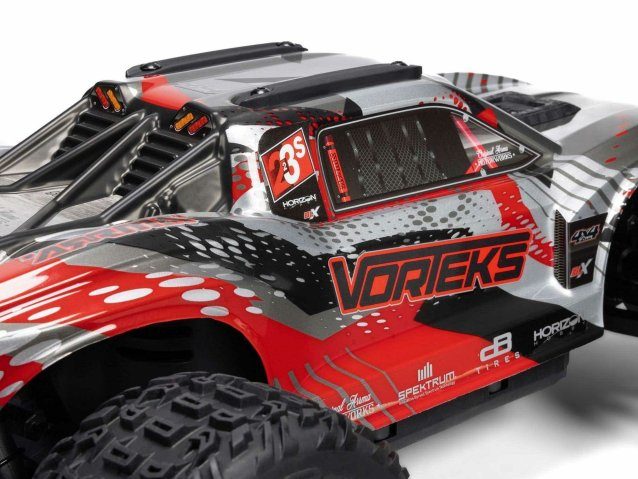 red 1/10 VORTEKS 223S BLX 4X4 Stadium Truck RTR with DSC - Cars - view 14