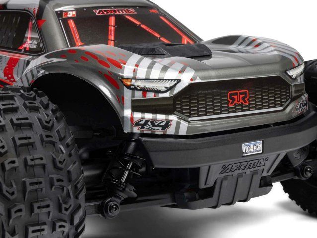 red 1/10 VORTEKS 223S BLX 4X4 Stadium Truck RTR with DSC - Cars - view 15
