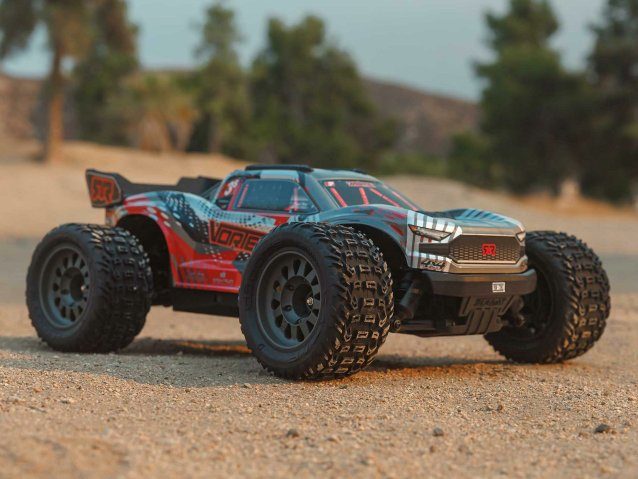 red 1/10 VORTEKS 223S BLX 4X4 Stadium Truck RTR with DSC - Cars - view 16