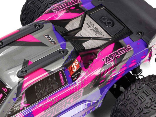 purple 1/10 VORTEKS 223S BLX 4X4 Stadium Truck RTR with DSC - Cars - view 14
