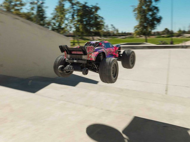 purple 1/10 VORTEKS 223S BLX 4X4 Stadium Truck RTR with DSC - Cars - view 21