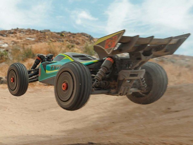 green 1/8 TYPHON 223S BLX 4X4 Buggy RTR with DSC - Cars - view 12