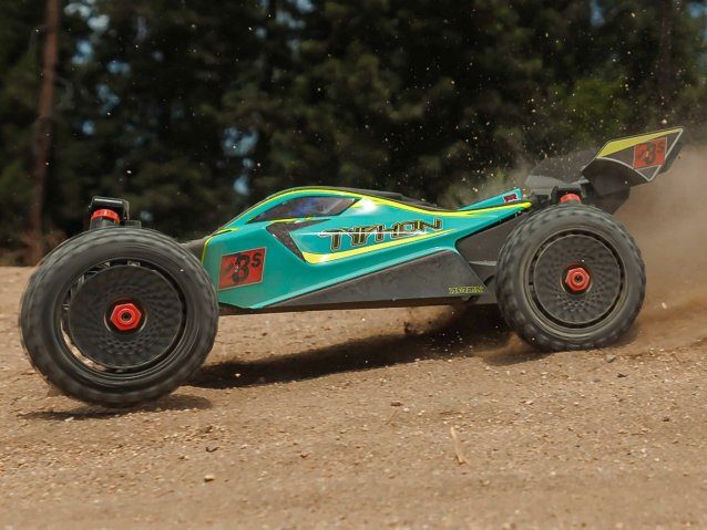green 1/8 TYPHON 223S BLX 4X4 Buggy RTR with DSC - Cars - view 13