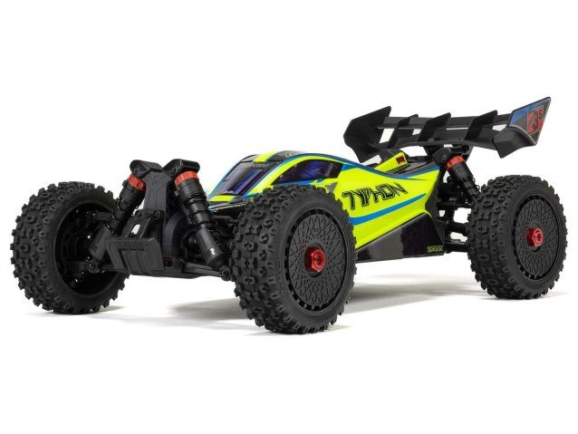yellow 1/8 TYPHON 223S BLX 4X4 Buggy RTR with DSC - Cars