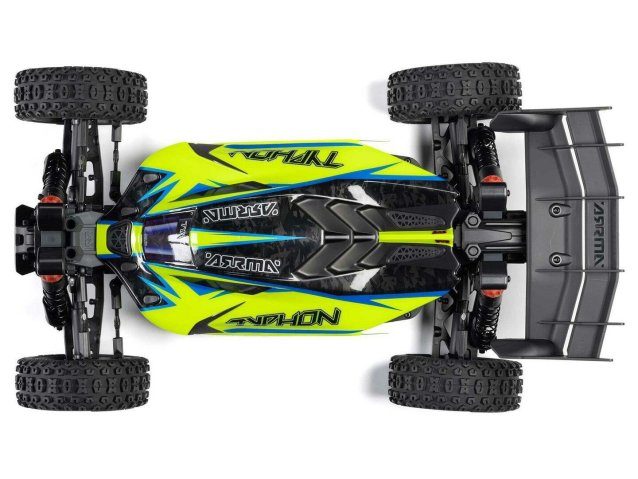 yellow 1/8 TYPHON 223S BLX 4X4 Buggy RTR with DSC - Cars - view 7