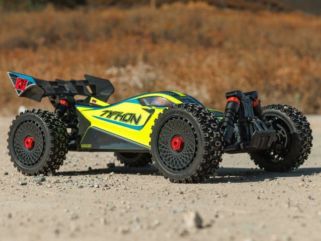 yellow 1/8 TYPHON 223S BLX 4X4 Buggy RTR with DSC - Cars - view 11
