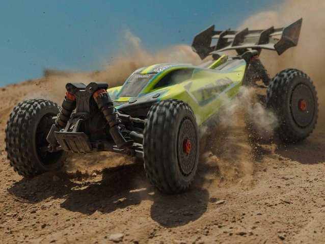 yellow 1/8 TYPHON 223S BLX 4X4 Buggy RTR with DSC - Cars - view 12