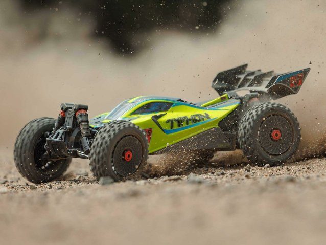 yellow 1/8 TYPHON 223S BLX 4X4 Buggy RTR with DSC - Cars - view 14