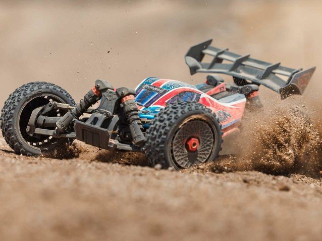 red 1/8 TYPHON 223S BLX 4X4 Buggy RTR with DSC - Cars - view 13