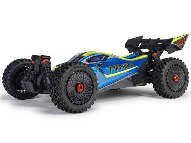 blue 1/8 TYPHON 223S BLX 4X4 Buggy RTR with DSC - Cars