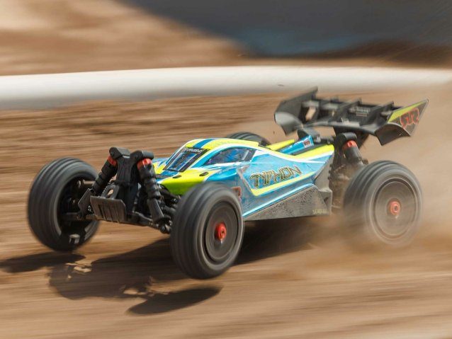 blue 1/8 TYPHON 223S BLX 4X4 Buggy RTR with DSC - Cars - view 15