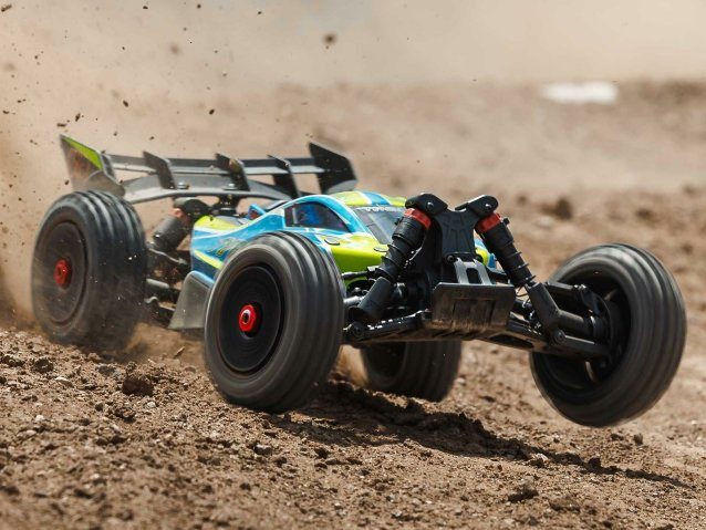 blue 1/8 TYPHON 223S BLX 4X4 Buggy RTR with DSC - Cars - view 8