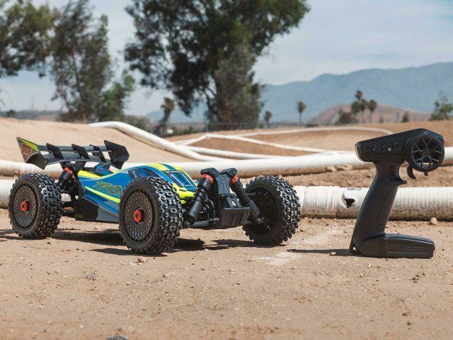 blue 1/8 TYPHON 223S BLX 4X4 Buggy RTR with DSC - Cars - view 11
