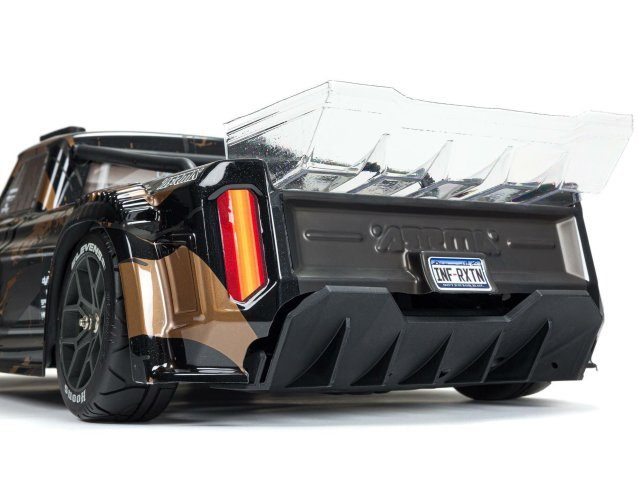 black and gold 1/8 INFRACTION 3S 4X4 BLX Resto-Mod Truck RTR - Cars - view 8