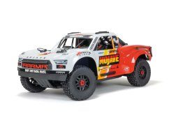 white 1/8 MOJAVE 4S 4X4 BLX DT (with Centre Diff) RTR