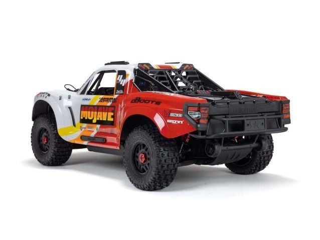 white 1/8 MOJAVE 4S 4X4 BLX DT (with Centre Diff) RTR - Cars - view 4