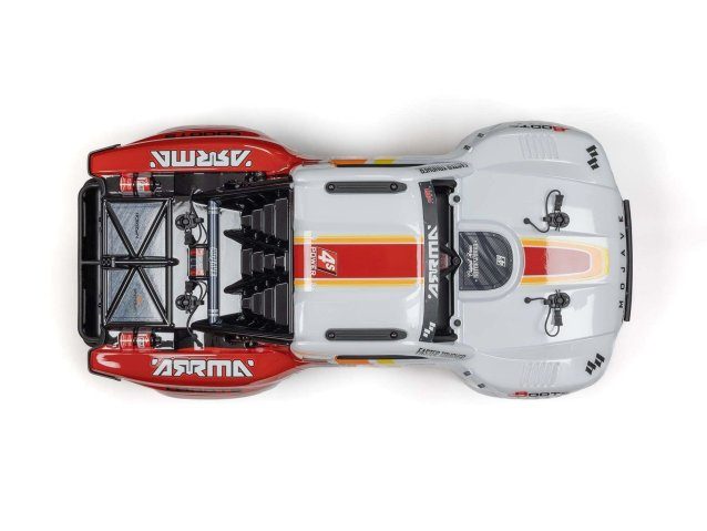 white 1/8 MOJAVE 4S 4X4 BLX DT (with Centre Diff) RTR - Cars - view 9